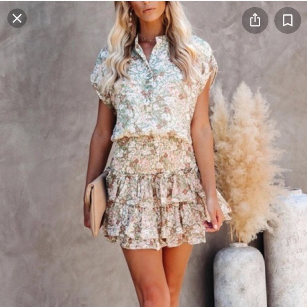 Vici floral dress
